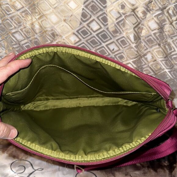 Cole Haan Fuchsia Quilted Padded Laptop Case Bag - Picture 8 of 11